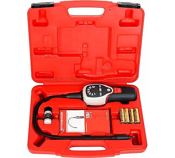 Изображение товара Электронный течеискатель ROTHENBERGER "РОЛИК ПРО" в пластмассовом чемодане 1500002241