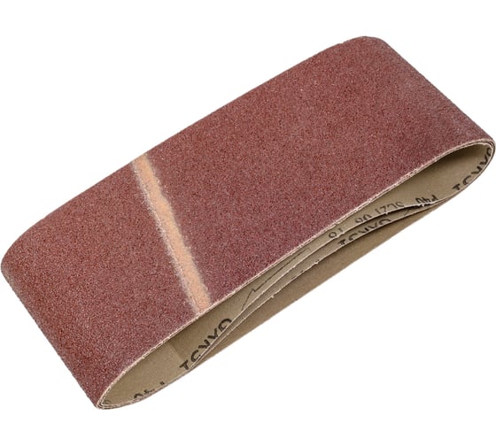 Изображение товара Лента шлифовальная 100x610 мм, А40 (14А 40/Р40), 3 шт Tsunami D761A1006100040