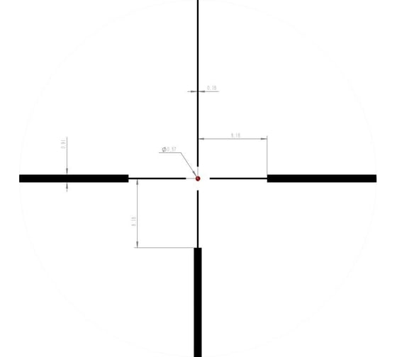 Изображение товара Оптический прицел Mewlite 3-12x56, SFP, 30 мм, IR 41004