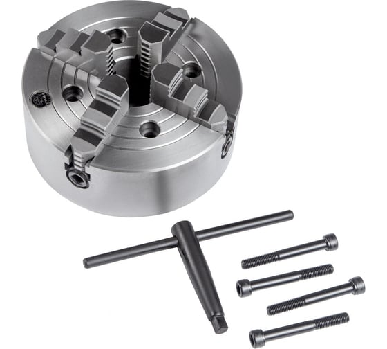 Изображение товара Патрон токарный K72-200 200 мм, 4-х кулачковый YTUM ch25006