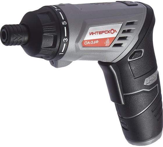 Изображение товара Аккумуляторная отвертка Интерскол ОА-3,6Ф 433.0.2.00