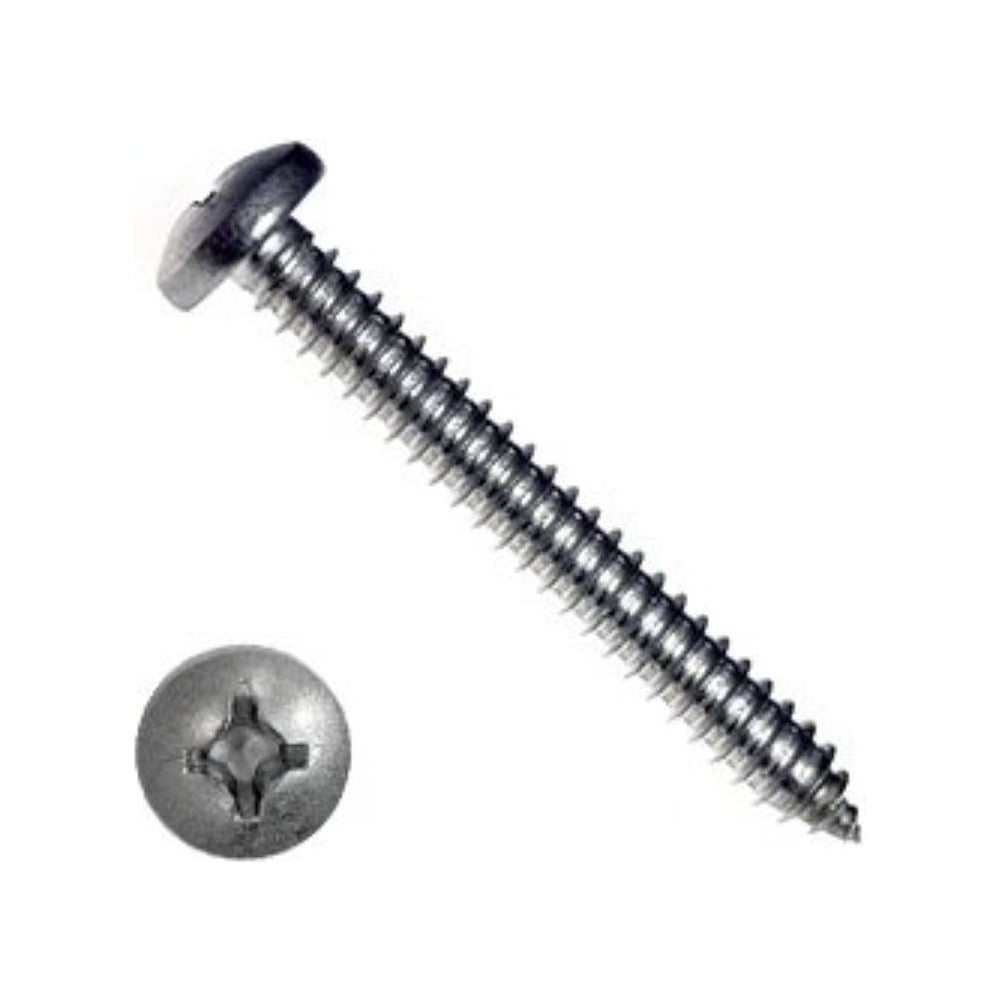 Изображение товара Саморез КРЕП-КОМП с полукруглой головкой 3.9x25 нержавейка 1000 шт