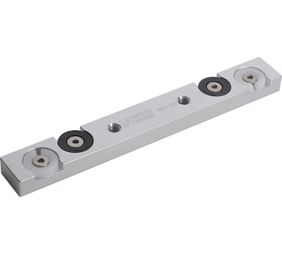 Изображение товара Ползун алюминиевый 150 мм, для паза 19 мм WOODWORK TR01-150