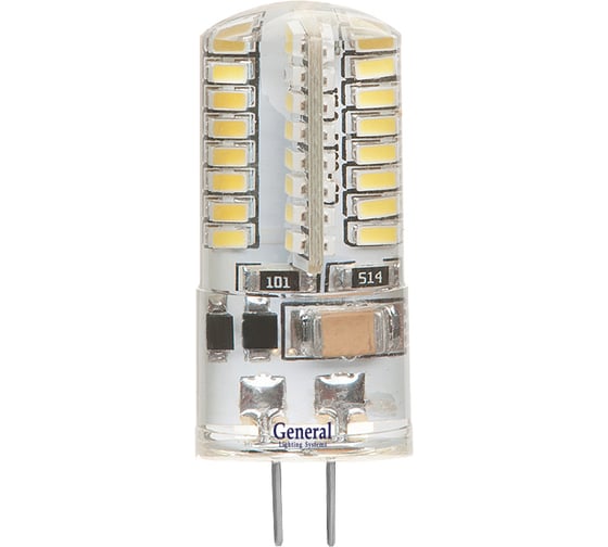 Изображение товара Светодиодная лампа General Lighting Systems G4-3W-S-12V-684500