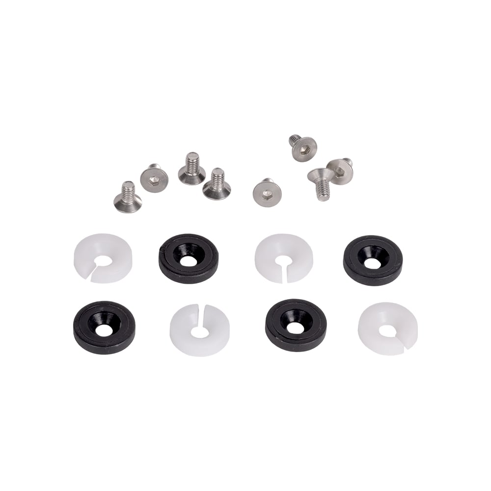 Комплект 4-х сменных регулировочных колец с крепежом для ползуна WOODWORK TR01-004