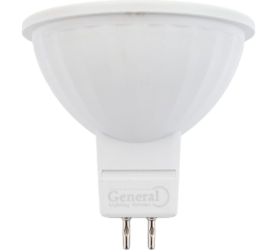 Изображение товара Светодиодная лампа General Lighting Systems MR16-8W-GU5.3-диффузор 636300