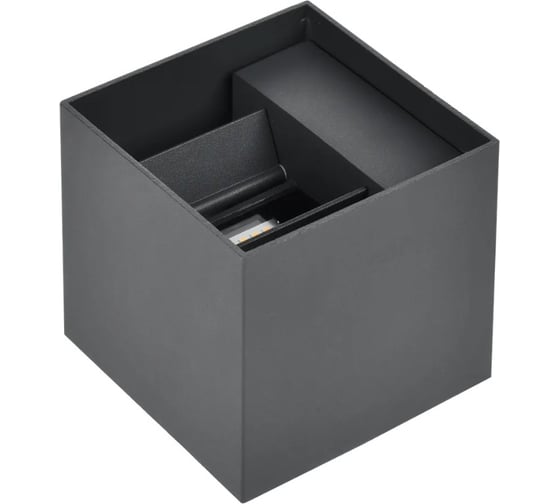 Изображение товара Светильник уличный IEK LED 5111 настенный 6Вт 4000К IP65 серый LT-DBU0-5111-006-40-K03