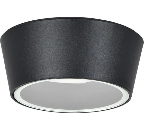 Изображение товара Светильник уличный IEK 5104 потолочный GX53 IP65 черный LT-UPU0-5104-GX53-1-K02