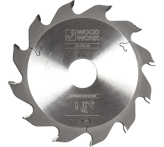 Изображение товара Диск пильный Профессионал 150x3/2.0x30 мм, Z=12, A=12° WOODWORK 28.150.03