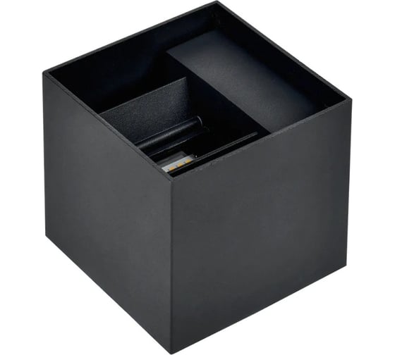 Изображение товара Светильник уличный IEK LED 5111 настенный 6Вт 4000К IP65 черный LT-DBU0-5111-006-40-K02