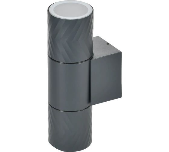 Изображение товара Светильник уличный IEK 5108 настенный 2хGU10 IP65 серый LT-UBU0-5108-GU10-2-K03