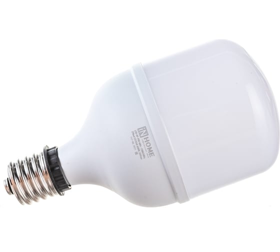 Изображение товара Светодиодная лампа IN HOME LED-HP-PRO 40Вт 230В Е27 с адаптером E40 6500К 3600Лм 4690612031101