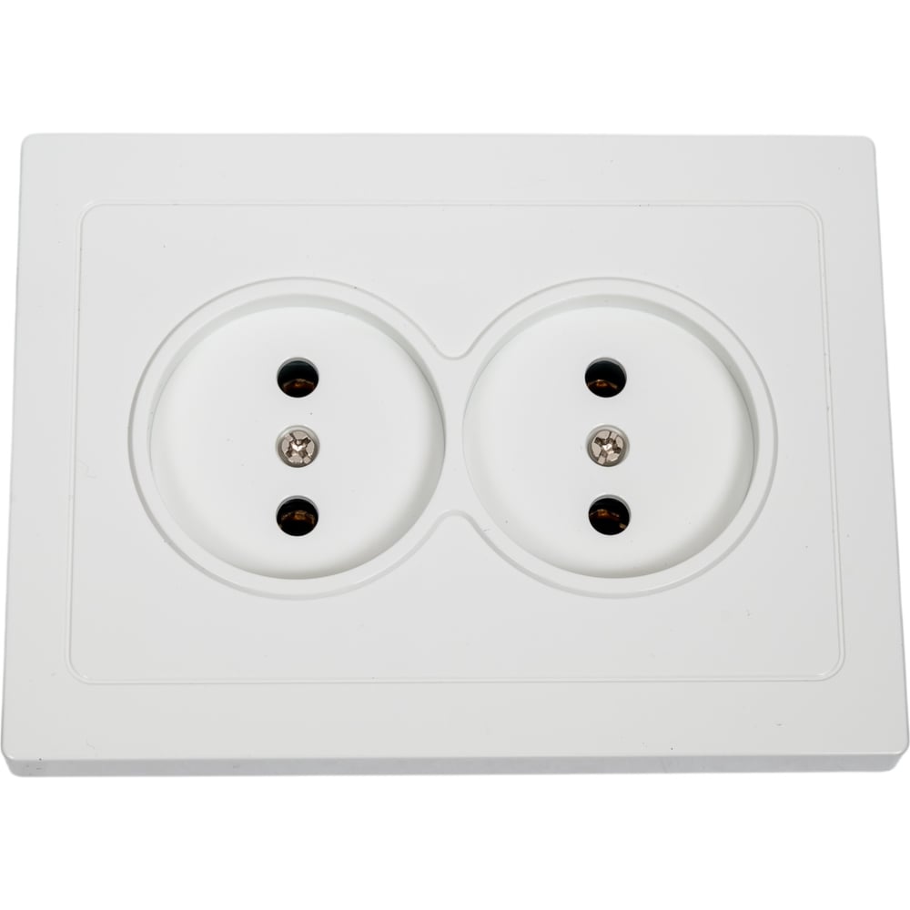Изображение товара Розетка TOKOV ELECTRIC 2-местная СП Pixel 16А IP20 белая