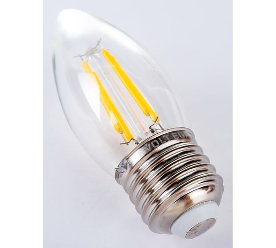 Изображение товара Светодиодная лампа VOLTEGA Свеча Е27 2800К 6W 7046