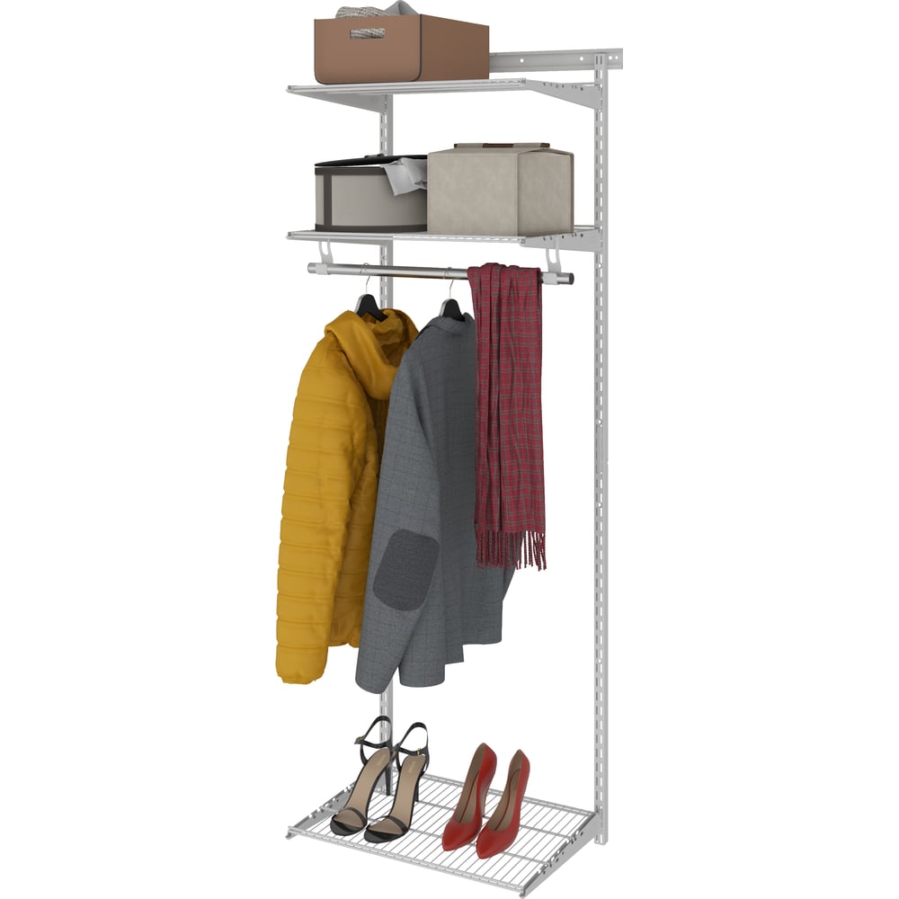 Изображение товара Гардеробная система ПРАКТИК Basic G60 белая