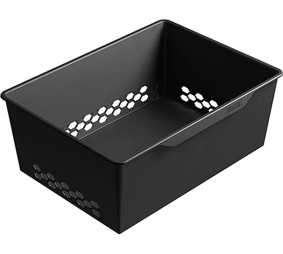 Изображение товара Корзина пластиковая ПРАКТИК GBP 60x20 графит S70299322215