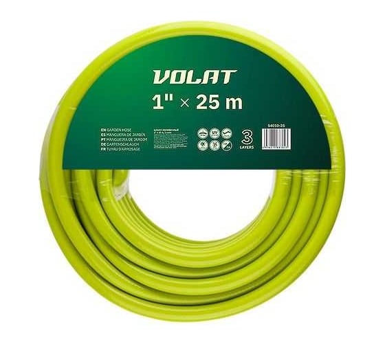Изображение товара Шланг поливочный ВОЛАТ 1", 25 м 54010-25