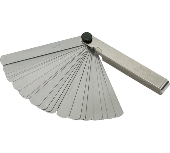 Изображение товара Щупы измерительные TOPAUTO набор №3+№4/100мм/20листов 0.05-1.0мм ИЩ34100