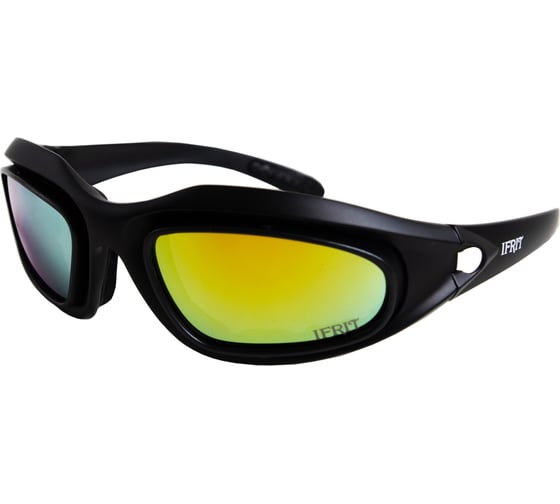 Изображение товара Тактические очки Ifrit "Tactic Shooter" оправа TR90, линза поляризованная TAC, черный ОСТ-603 4680232391846