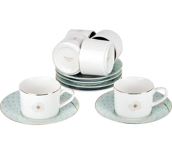 Изображение товара Чайный набор Nouvelle 12 предметов на 6 персон Sensuelle, 220 мл 0970004