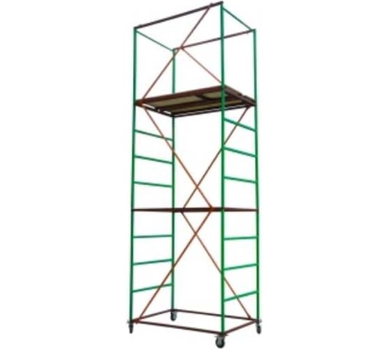 Изображение товара Вышка-Тура + комплект комбинированных настилов ООО "ПК МДН-Пром" МЕРДИ-10 4400 мм, 1.5x1.0 м 14958