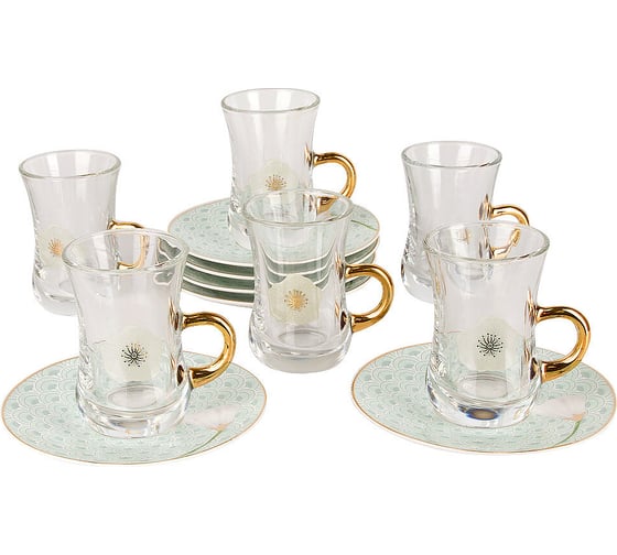 Изображение товара Набор армуд для чая Nouvelle 12 предметов на 6 персон Sensuelle, 90 мл 0970015