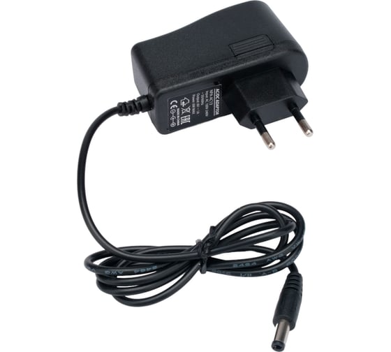 Изображение товара Блок питания Gembird узкий, 6В/1А, 6Вт, 1 штекер 5,5x2,5мм, NPA-AC13