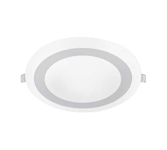 Изображение товара Встраиваемая светодиодная панель с подсветкой IN HOME RLP-BL 16Вт, 230В, 4000К, 960Лм, 195мм, белая, IP20 4690612032979