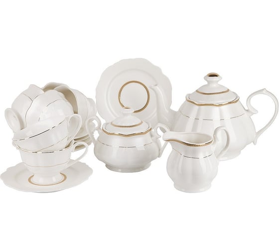 Изображение товара Чайный набор Nouvelle 15 предметов на 6 персон White chic, 1350 мл 0970024