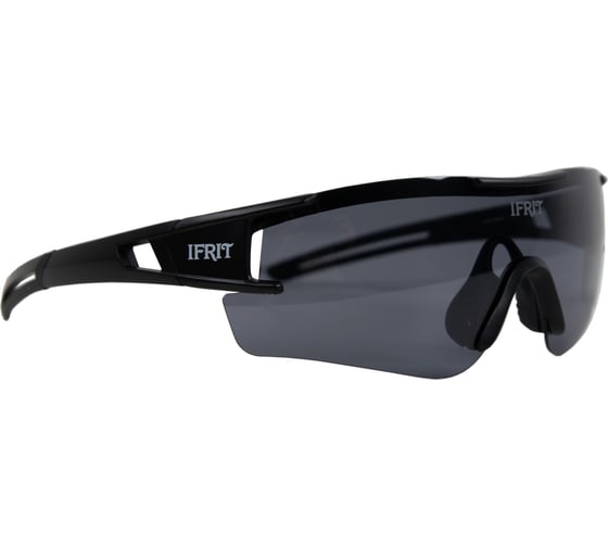 Изображение товара Спортивные солнцезащитные очки Ifrit "Solar Travel" оправа TR90, линза поляризованная TAC, черный ОСТ-641 4680232391877