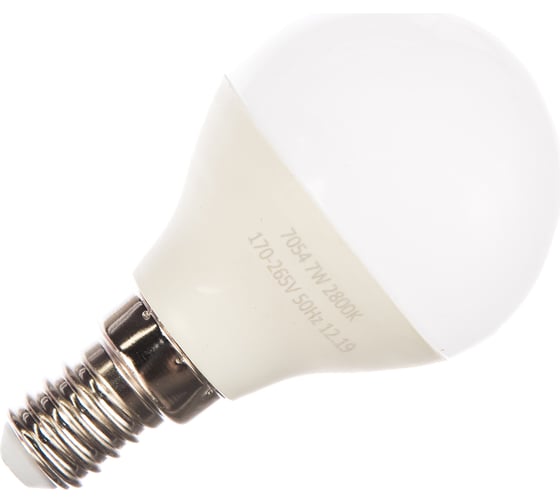 Изображение товара Светодиодная лампа VOLTEGA Шар Е14 2800К 7W 7054