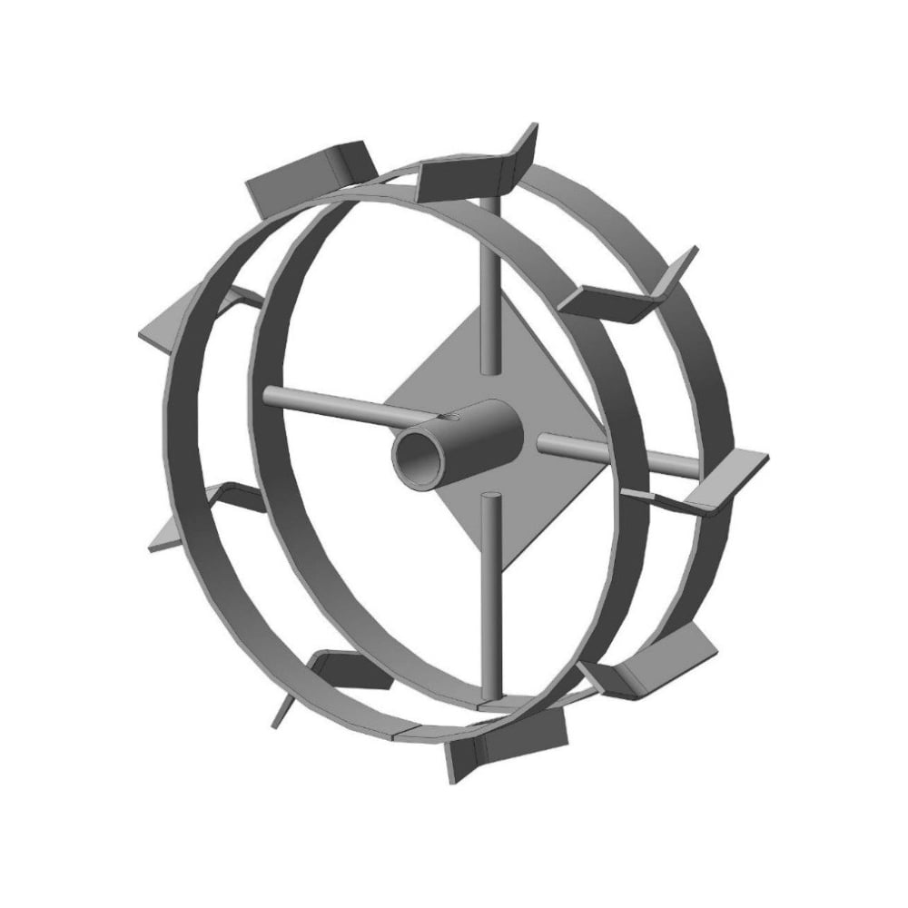 Изображение товара Грунтозацеп вал 25 мм 310x95 мм для техники и сельского хозяйства