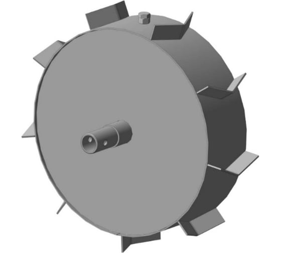 Изображение товара Грунтозацеп вал 30 мм, 445x120 мм, засыпной, втулка 82 мм FORZA 01.01.17ГМБС30.450.120
