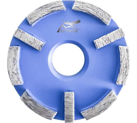 Изображение товара Фреза алмазная сегментная PROFESSIONAL ФАТС-W МШМ 95 мм, 9 сегментов, №00 + adapter 3 шт SKYWER SK-FAT-C-МШМ PROF