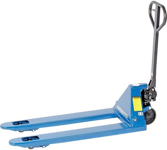 Изображение товара Гидравлическая складская тележка NORDBERG 2.5 т, с ПУ колесами N3905-25