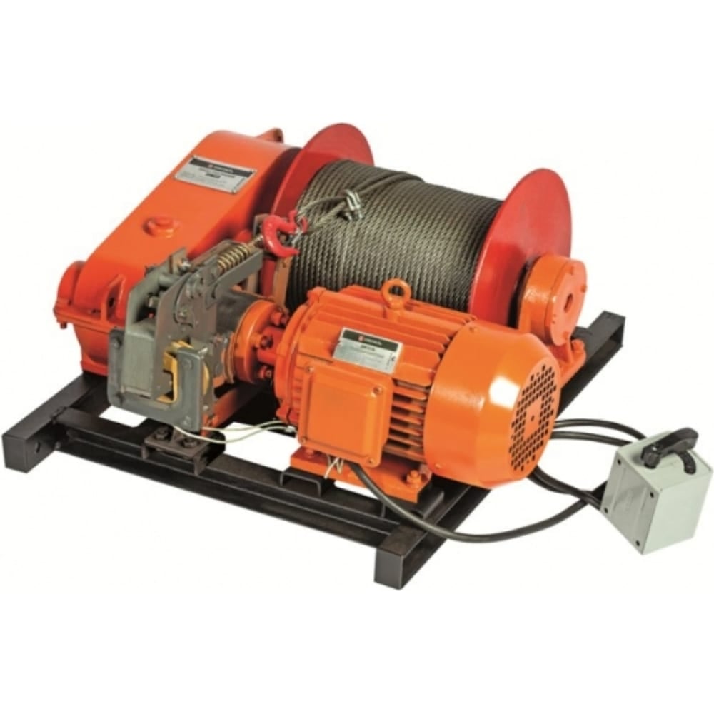 Изображение товара Лебедка электрическая Сибталь модель JM 5т, 250 м, с канатом, 380v 060 2380 5250
