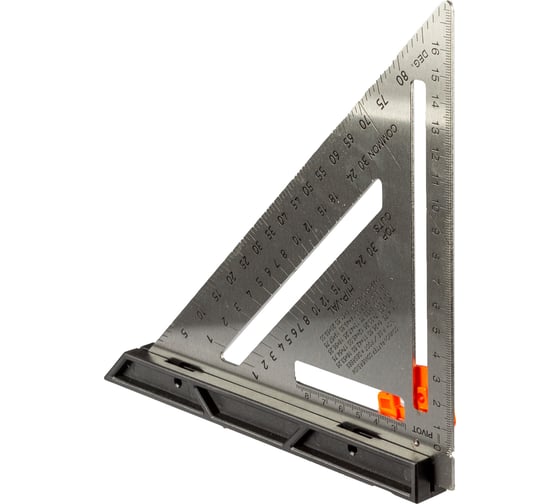 Изображение товара Угольник кровельный с уровнем КВАЛИТЕТ УКУ-180 180мм 6687477