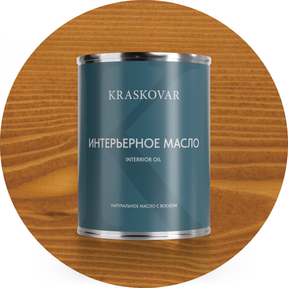Изображение товара Масло для интерьера Kraskovar Deco Oil Interior 0.75л