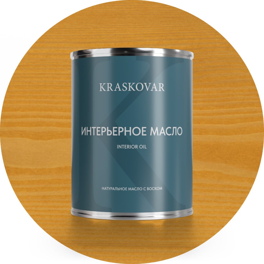 Изображение товара Масло интерьерное Kraskovar Ель 0,75л 1092