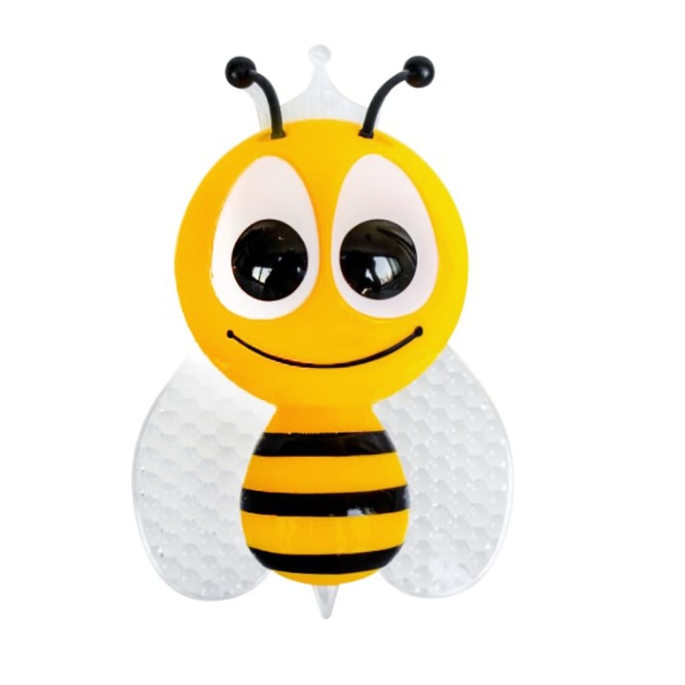 фото Светодиодный ночник in home nla 09-by-ds пчёлка жёлтая с датчиком освещения 230в 4690612029122