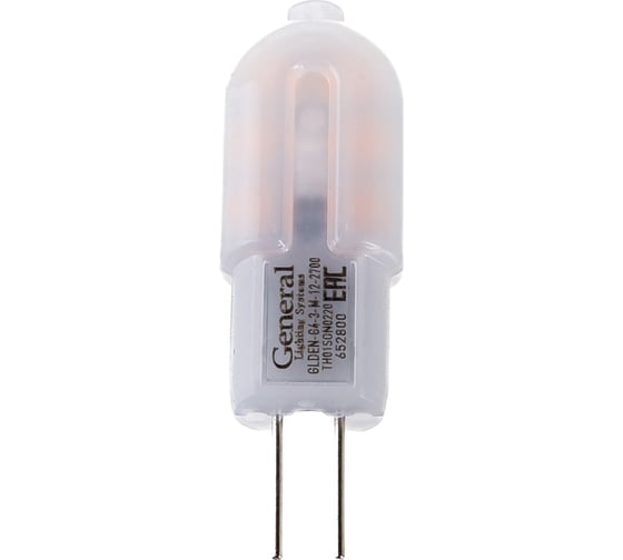 Изображение товара Светодиодная лампа General Lighting Systems G4-3W-M-12V-2700K 652800