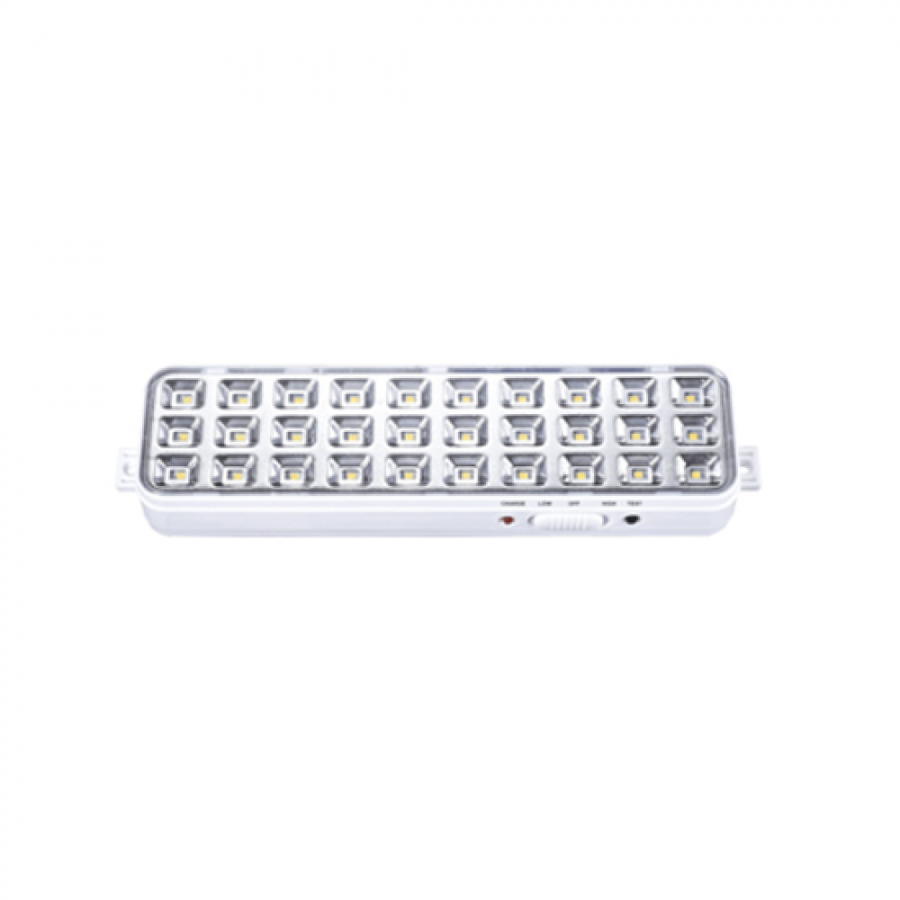 фото Светодиодный аварийный светильник in home сба 1098-30ac/dc, 30 led, 1.2ah, lithium battery, ac/dc 4690612029498