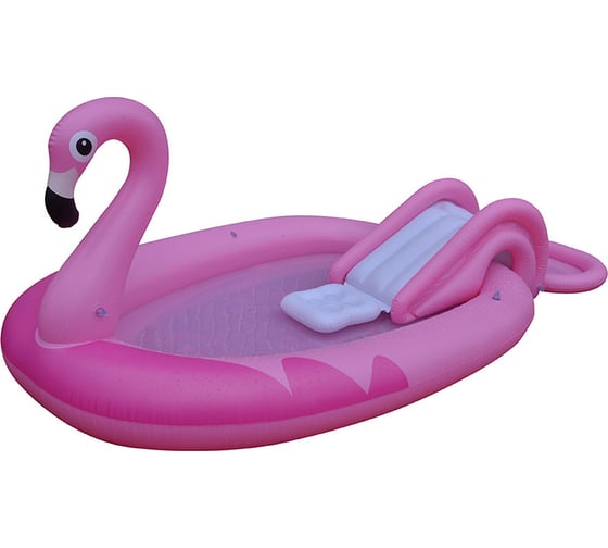 Изображение товара Бассейн надувной игровой Sunclub Фламинго размер: 213x123x78см 57172 107393