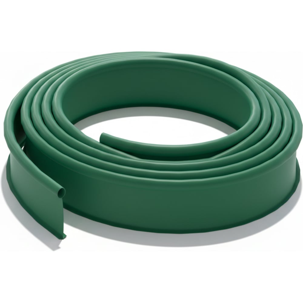 Изображение товара Бордюрная лента садовая ГеоПластБорд ДЕКО 10 метров высота 10 см зеленая