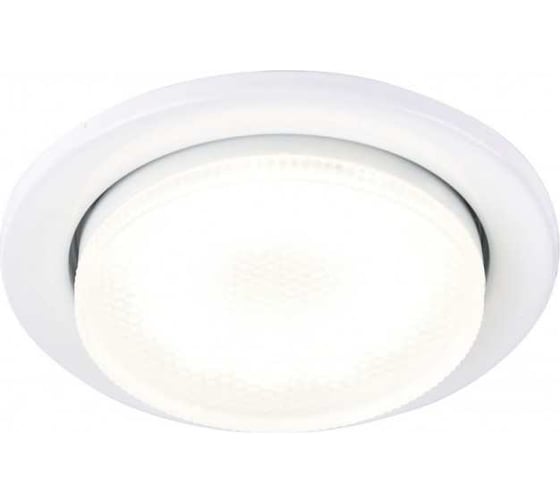Изображение товара Встраиваемый светильник General Lighting Systems GX53, 108х38мм, белый, IP20 GCL-GX53-H38-W 431400