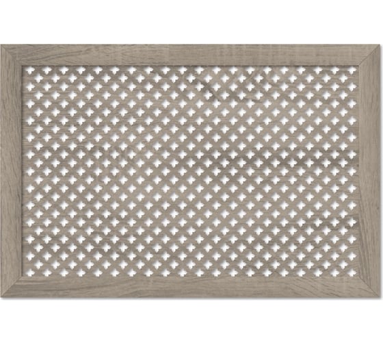 Изображение товара Экран для радиатора Стильный Дом Готико 120х60 см, дуб винтаж v546759