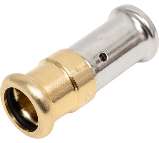 Изображение товара Адаптер Henco, латунь пресс (металлопластик) - пресс медь, V, M и SA-профиль, 16x15Cu 36P-1615P