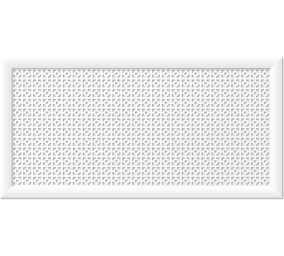 Изображение товара Экран для радиатора Стильный Дом Дамаско 120х60 см, белый v546131