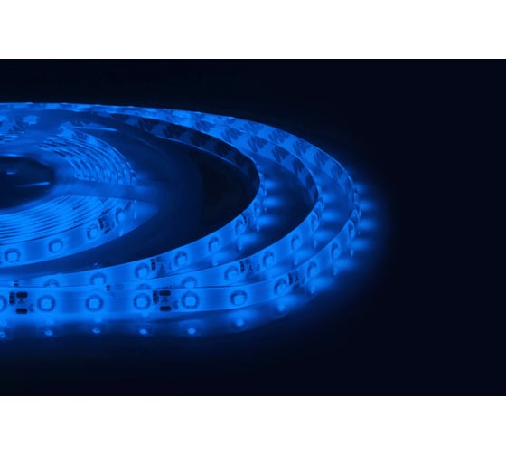 Изображение товара Светодиодная лента в блистере APEYRON 12В, 4.8Вт/м, smd 3528, 60д/м, IP65, 5м, синий 06BL