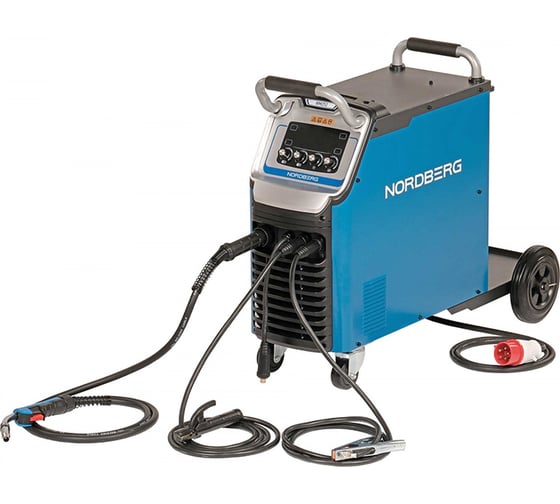 Изображение товара Сварочный инверторный аппарат NORDBERG MIG/MAG/MMA, 380 В WMI252